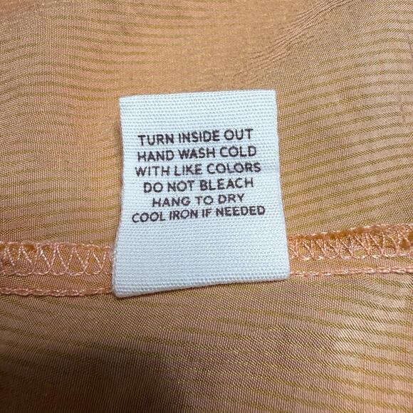 Blu Pepper Womens Embroidered‎ Peasant Size M Top Puff Sleeve Bohemian Cottage - Picture 5 of 6